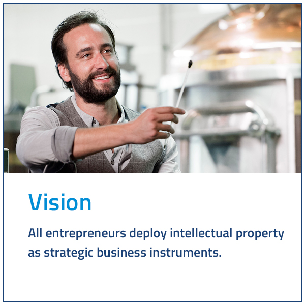 Vision: All entrepreneurs deploy intellectual property as strategic business instruments.