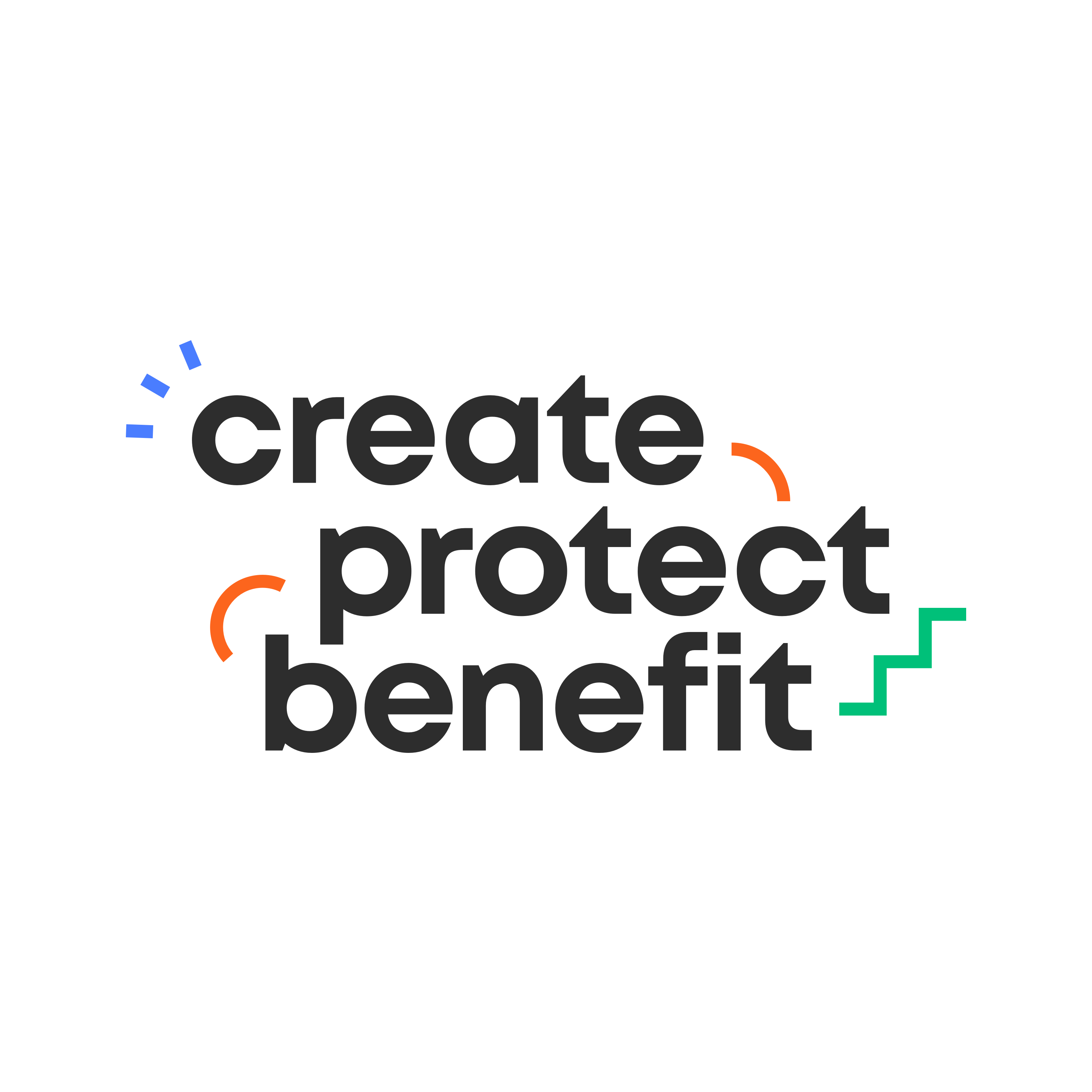 logo create protect benefit