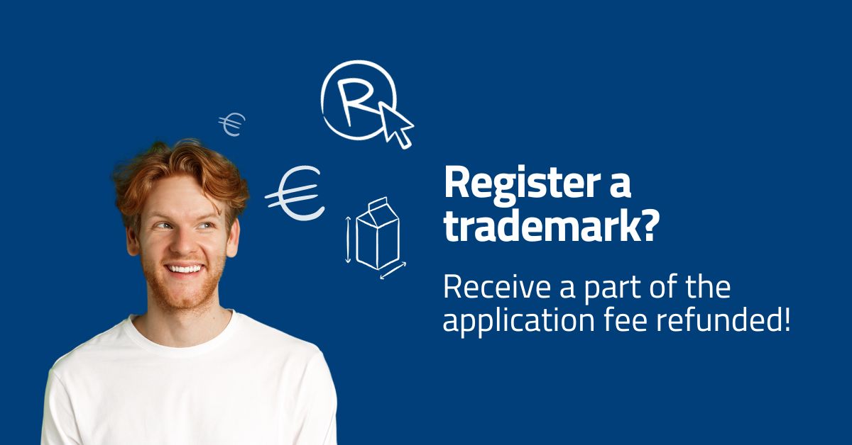 Men thinking to: Register a trademark? Receive a part of the application fee refunded!