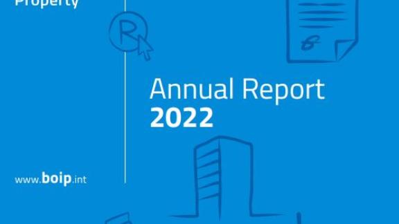 Cover of BOIP's annual report 2022