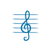 Icon of a musical note
